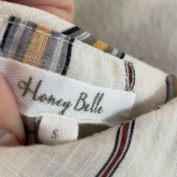 Honey Belle ruffle romper pantsuit small - Picture 3 of 11